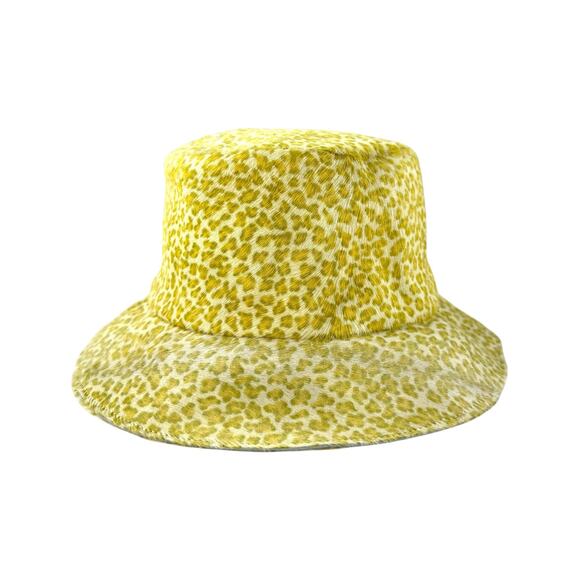 Bottega Veneta Leopard Print Calf Hair Bucket Hat main image 3